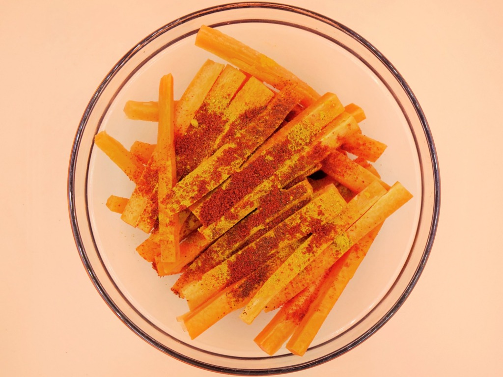 Carrot fries recipe