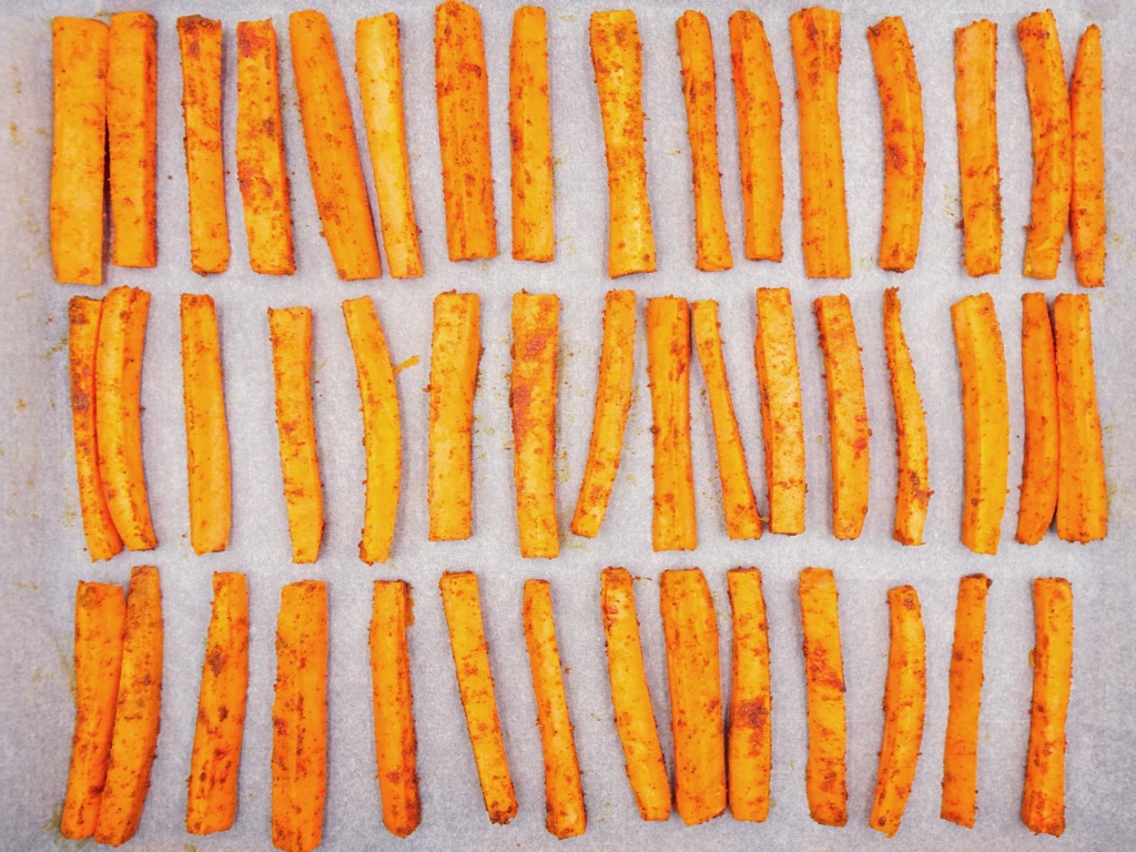 Carrot fries recipe