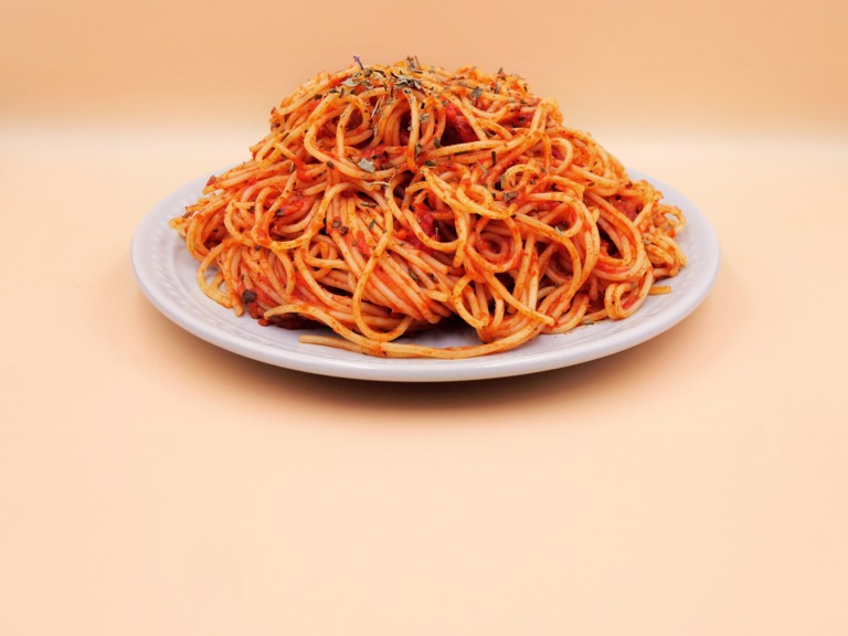 Pasta with tomato sauce recipe