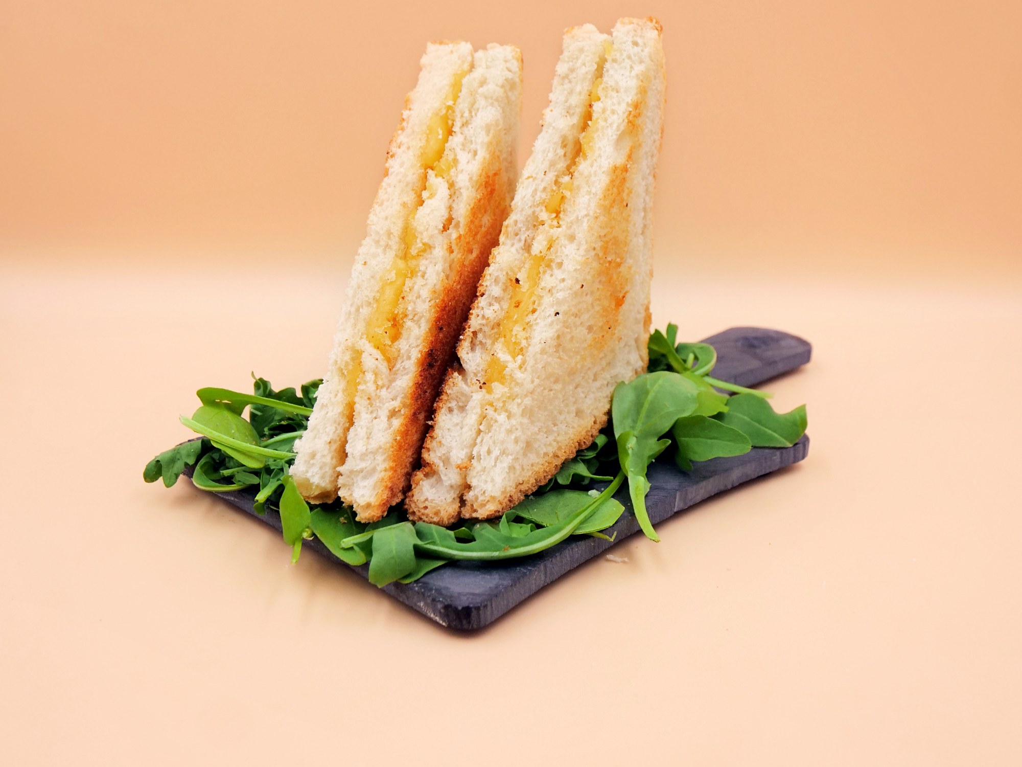 Pan-fried cheese toasties recipe