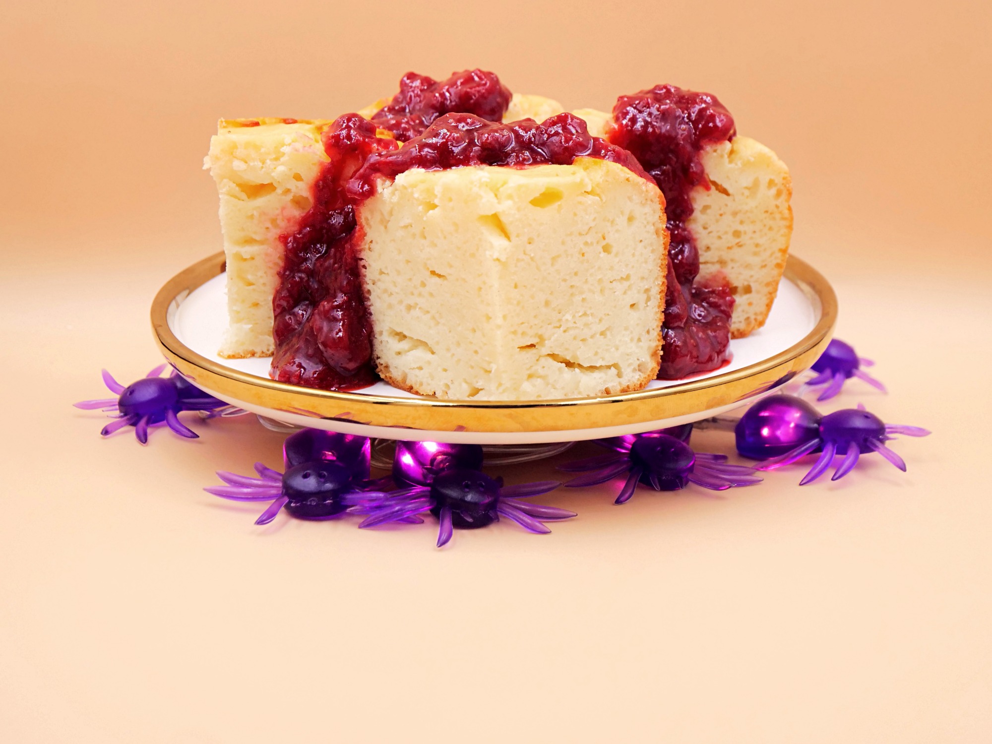 Bloody yogurt cake recipe