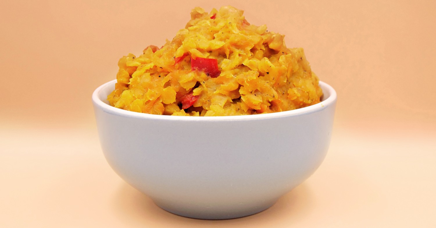 Red Lentils With Vegetables And Coconut Milk 