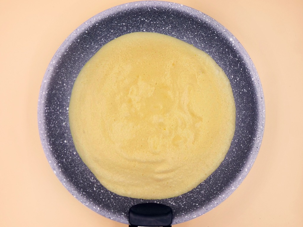 Vegan omelette recipe