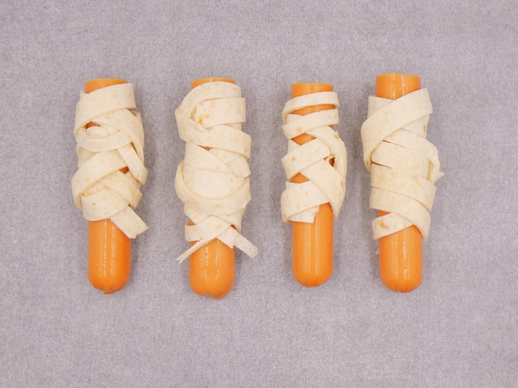 Witch's fingers for Halloween recipe