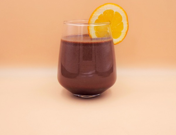 Drinking chocolate with a hint of orange recipe