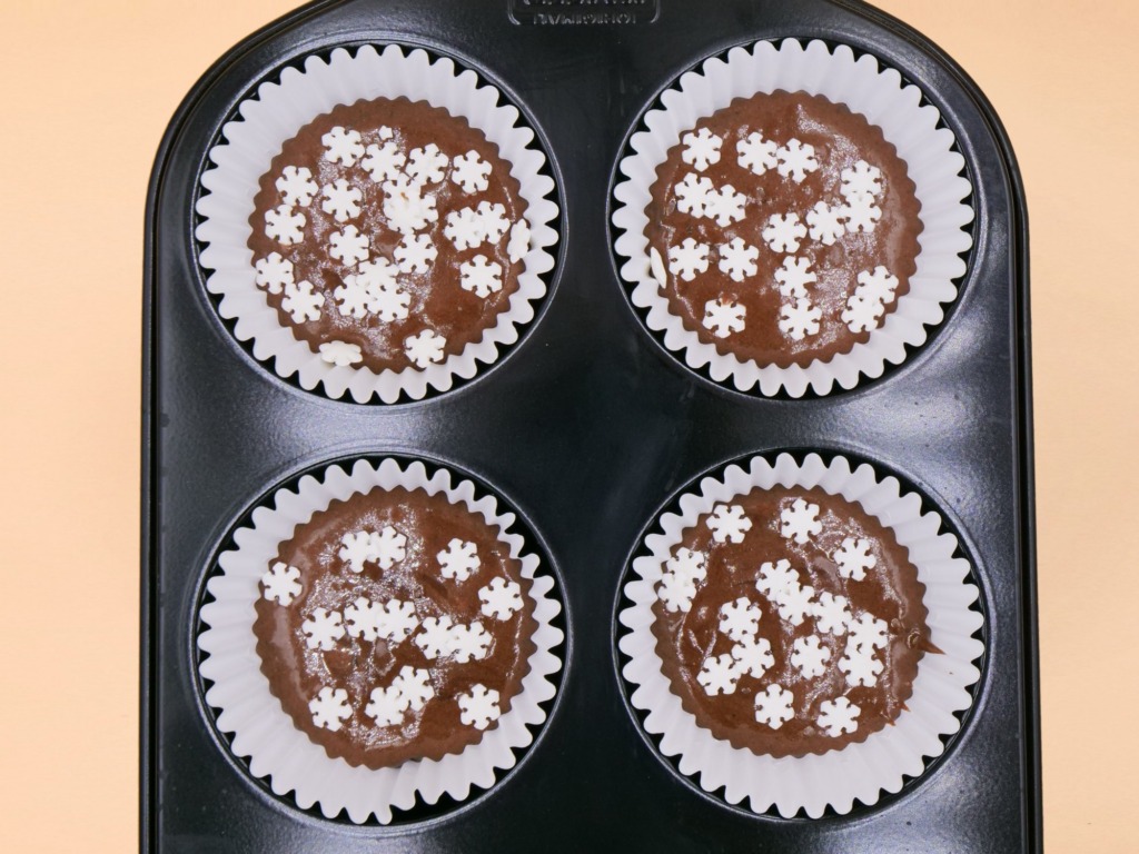 Gingerbread-chocolate muffins recipe