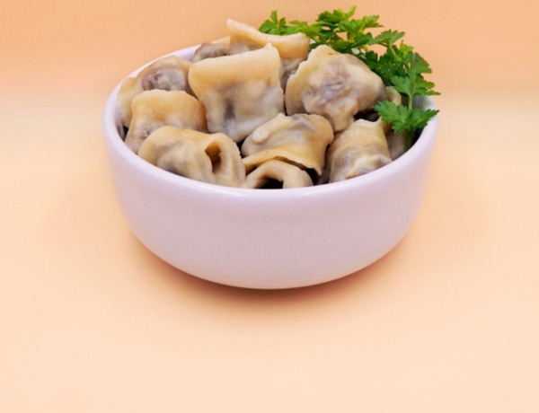 Uszka with mushrooms recipe