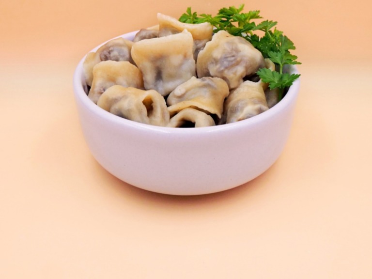 Uszka with mushrooms recipe