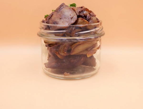 Chicken liver with onions recipe