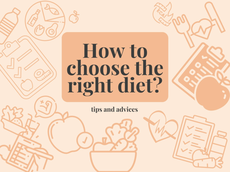 How to choose the right diet?