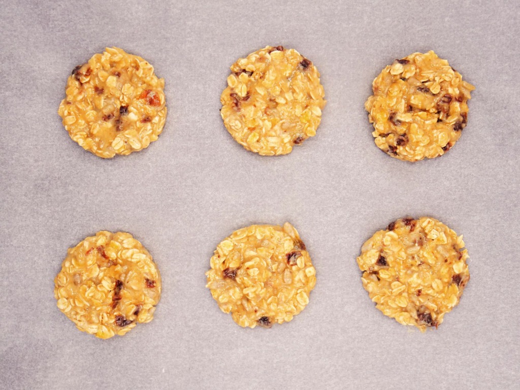 Oatmeal cookies with raisins and sunflower seeds recipe