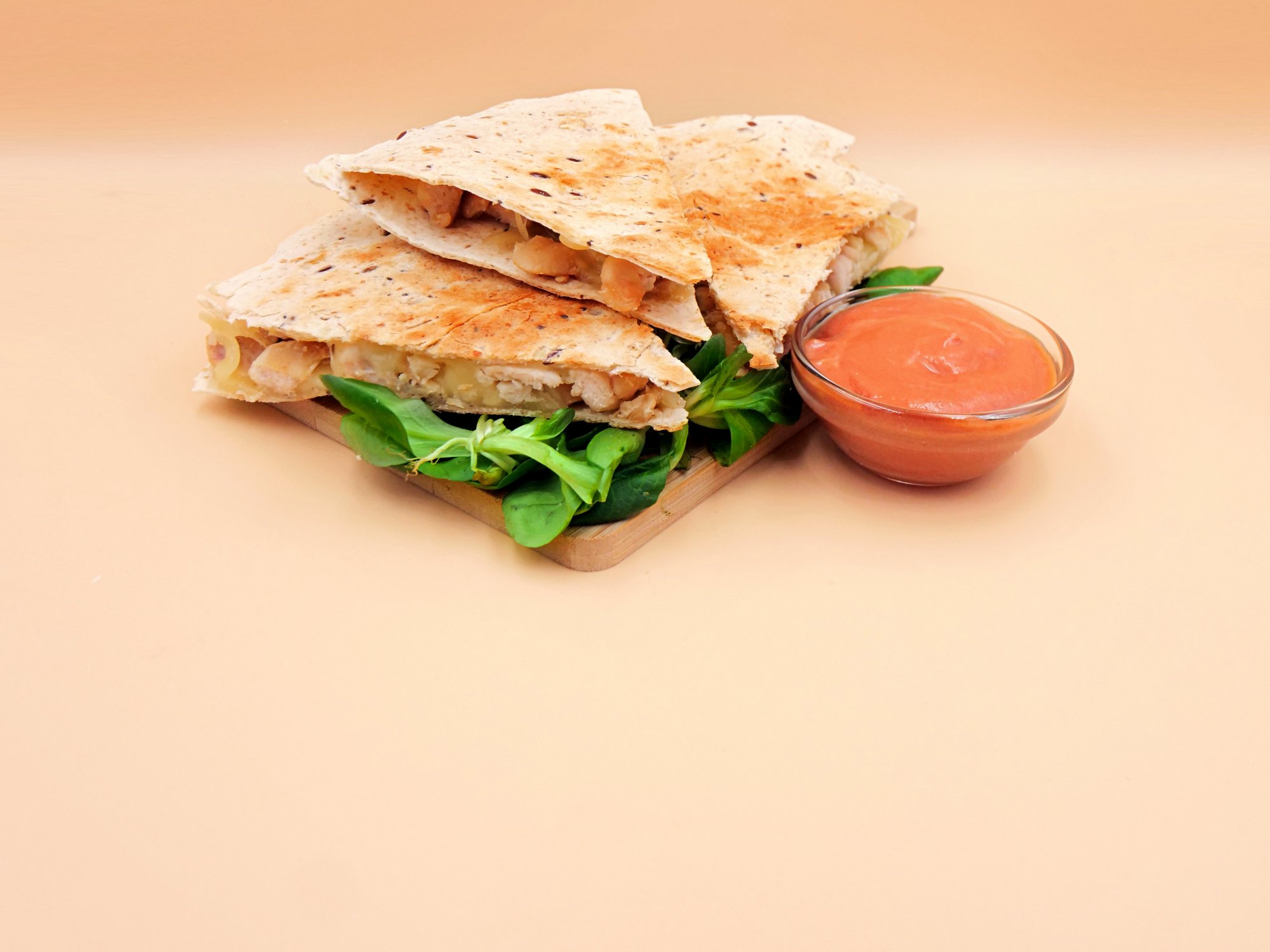 Chicken and cheese quesadilla recipe