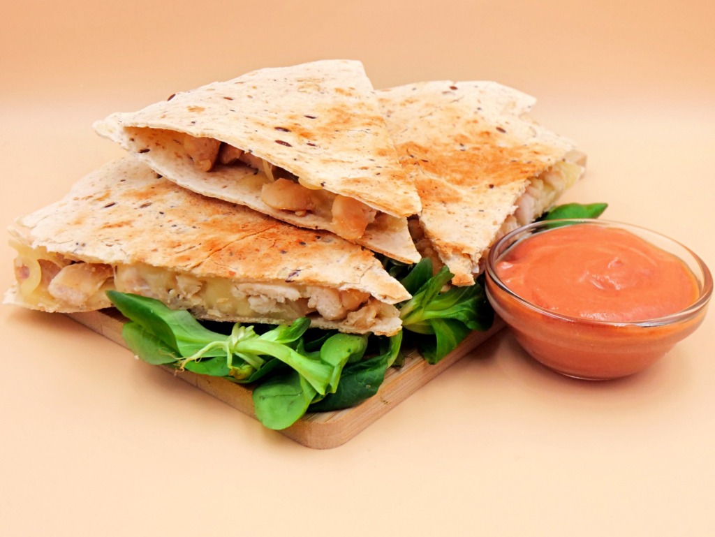 Chicken and cheese quesadilla recipe