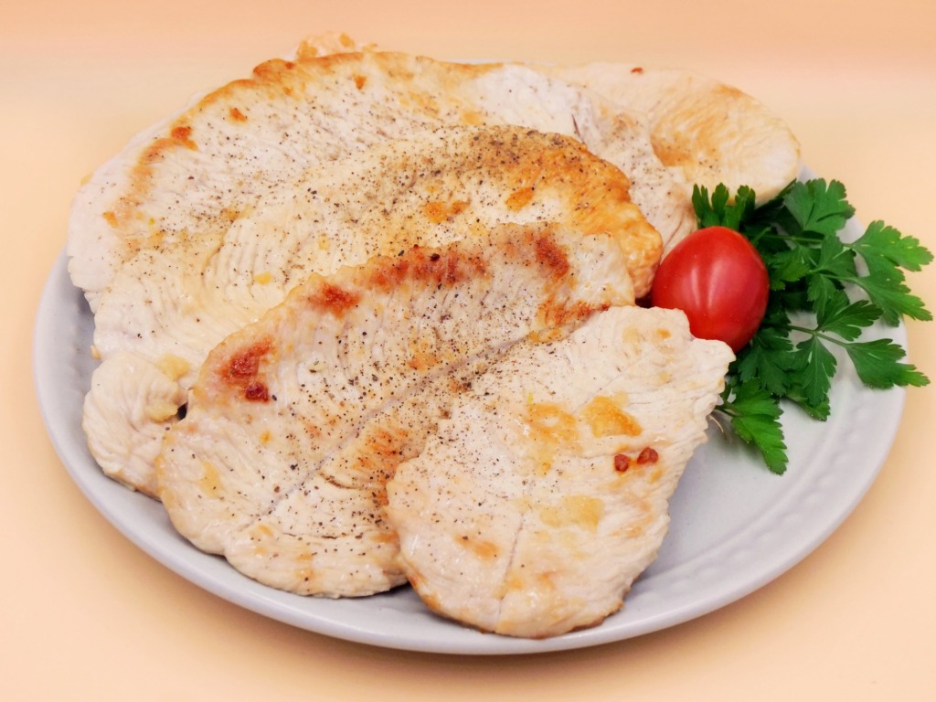 Pan-fried turkey breast recipe