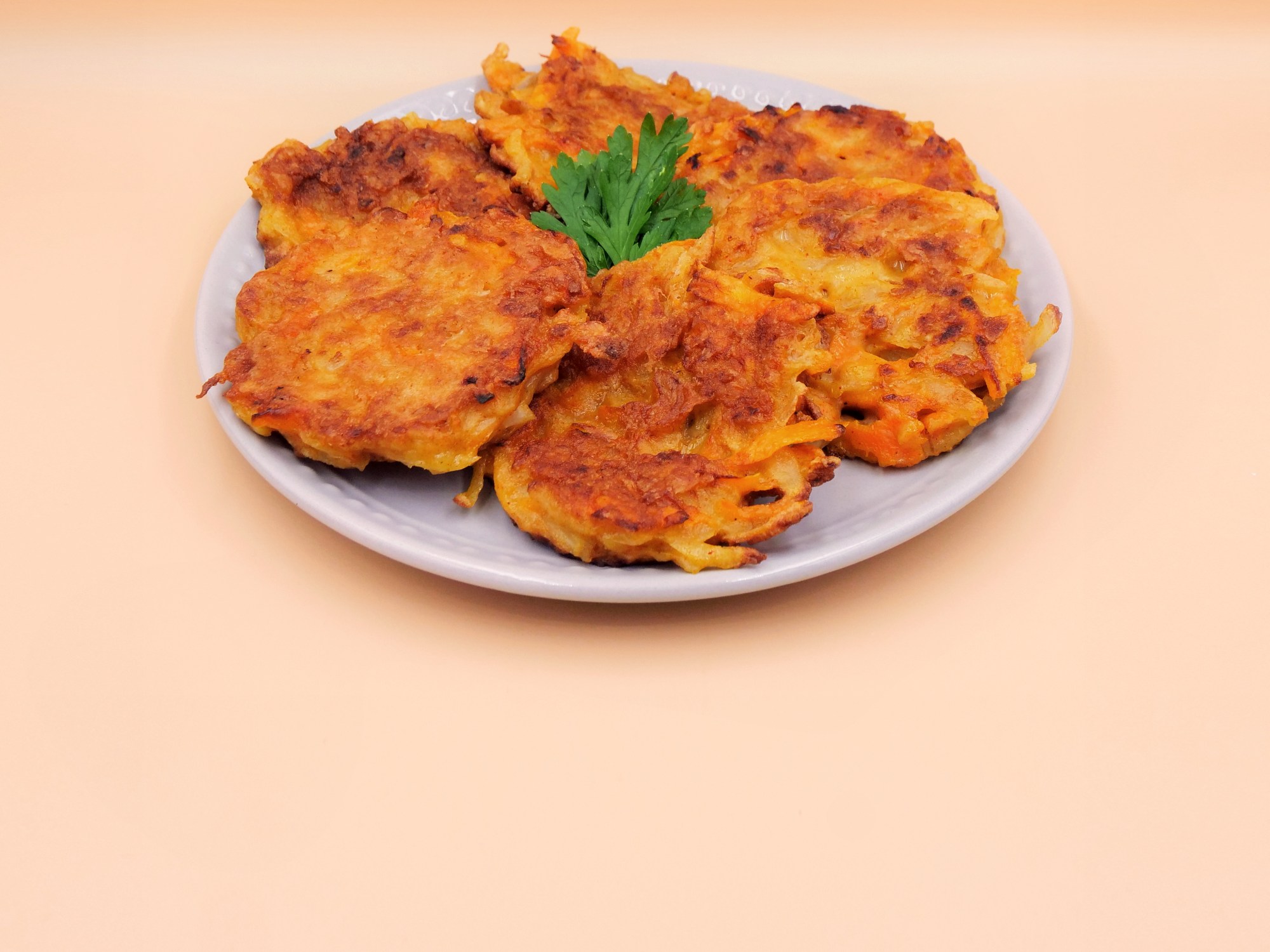 Potato and carrot pancakes recipe