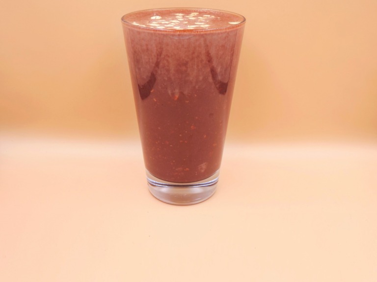 Oatmeal chocolate smoothie recipe