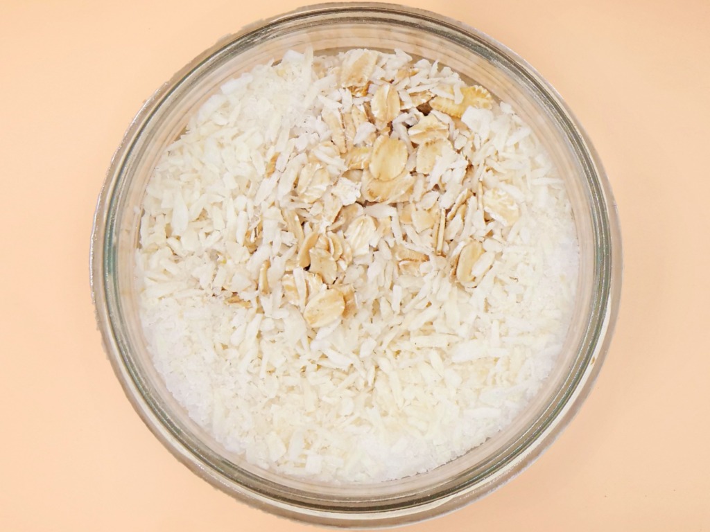 Overnight coconut oatmeal recipe