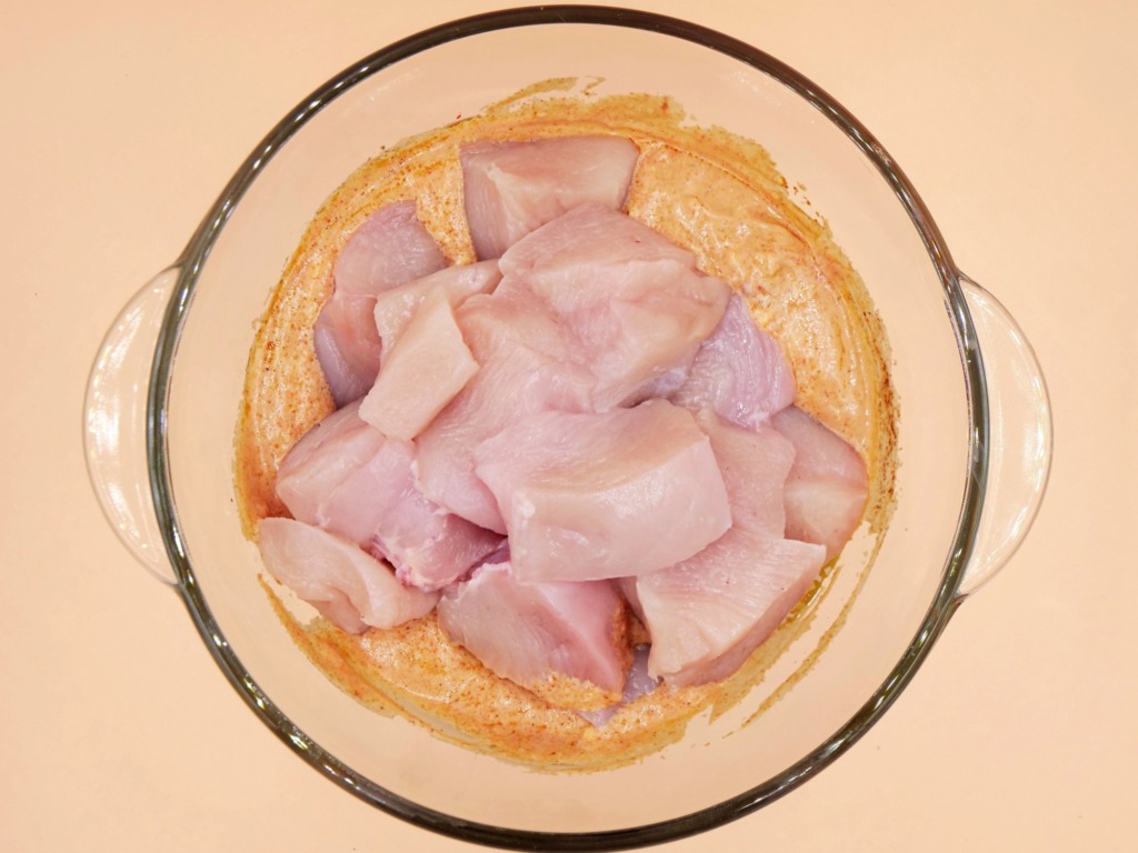 Oven-baked tandoori chicken recipe
