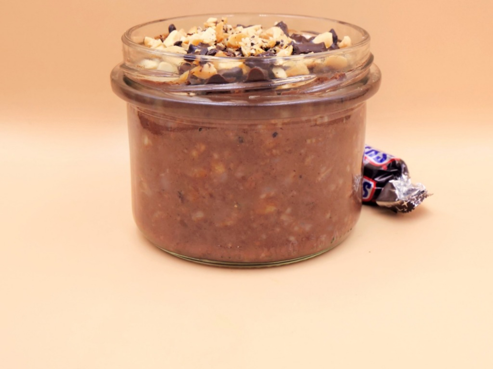 Snickers oatmeal recipe