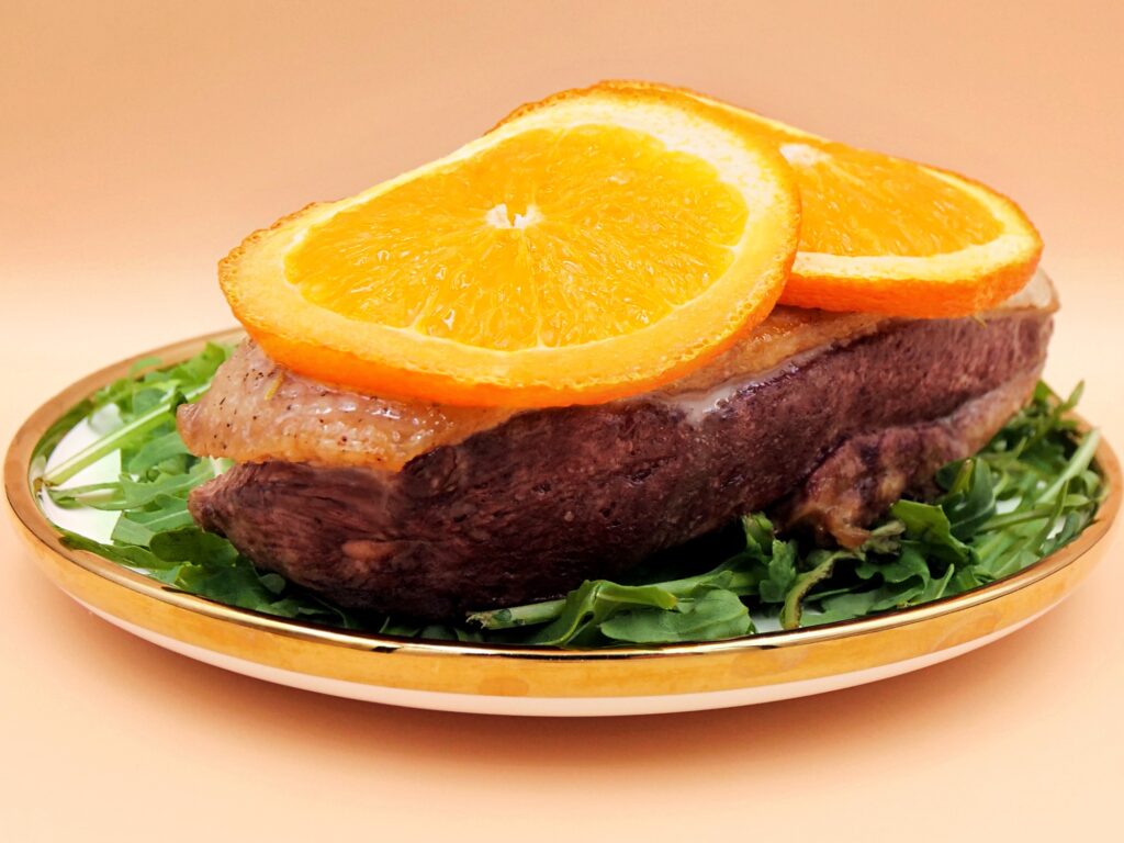 Duck breast with orange recipe