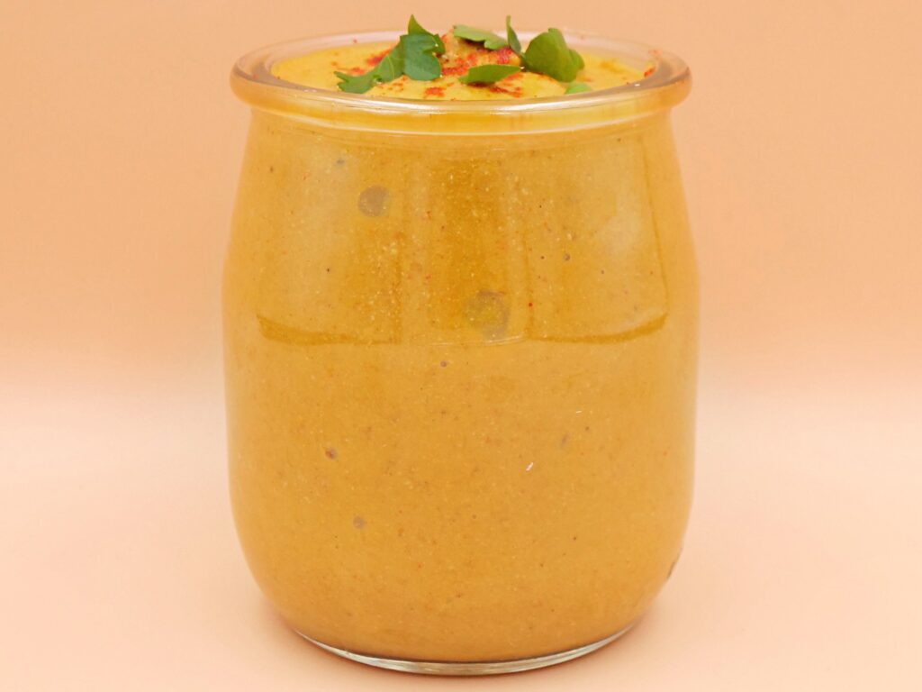 Red lentil and tofu spread recipe