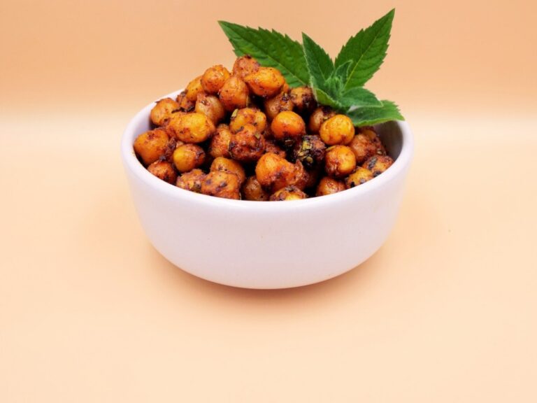 Crispy roasted chickpeas recipe