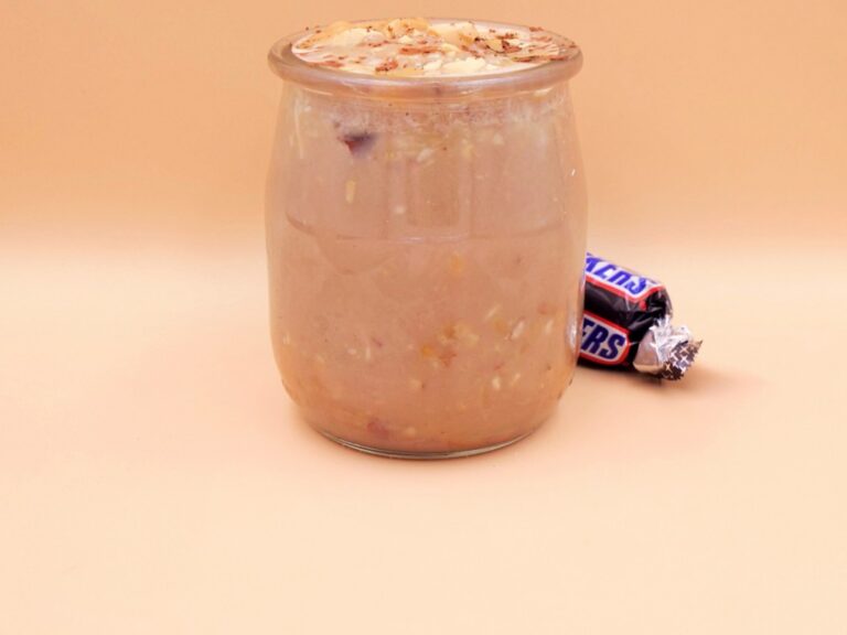 Protein Snickers dessert recipe