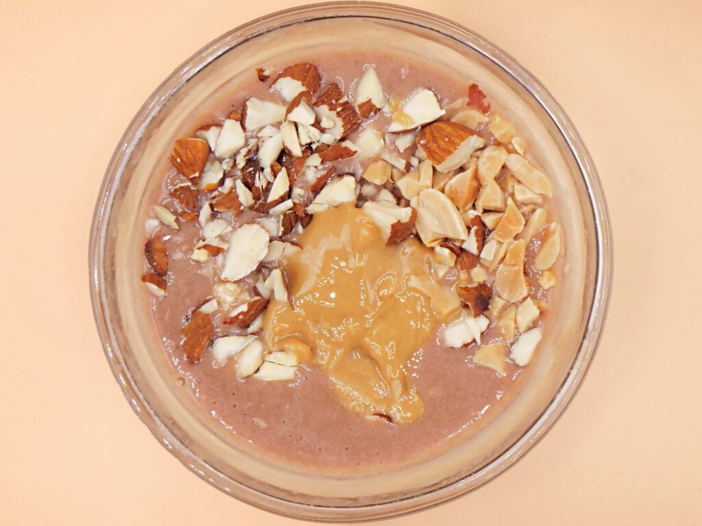 Protein Snickers dessert recipe
